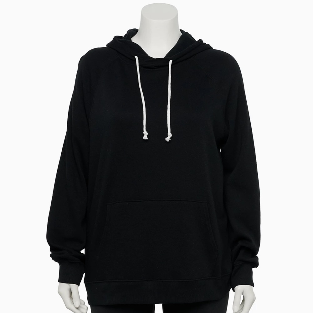 Black Pullover Hoodie